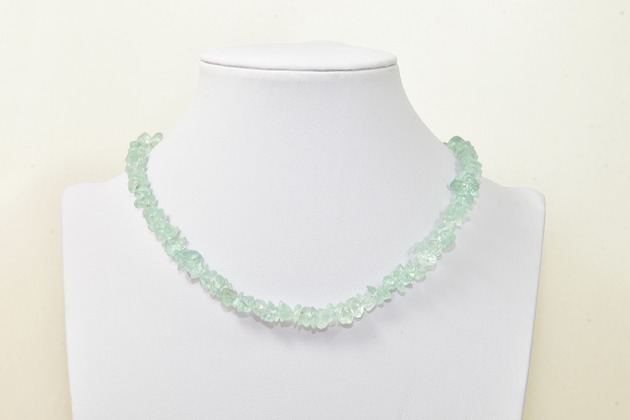 korale Naszyjnik Korale Choker Kwarc niebieski kamień naturalny