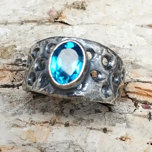 topaz swiss blue Pracownia Neores