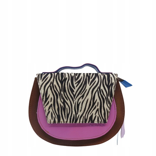 torby na ramię Torebka damska skórzana obrotowa klapka 4w1 rączka pasek OLIVKA