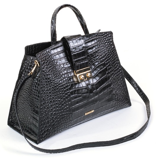 torebki do ręki Torebka skórzana Shopper - mieści A4 (7065)