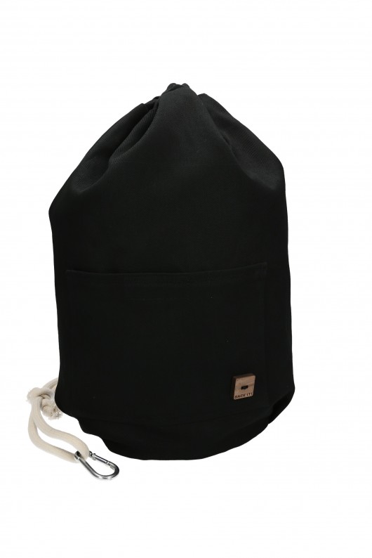 Dwustronny worek na plecy SACK IT! black/grey SACK IT