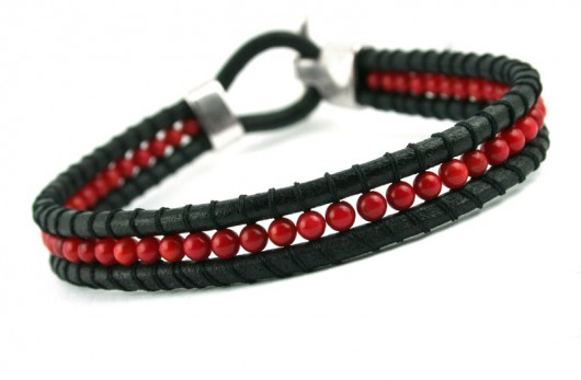 Unisex Snake Wrap: Koral iwwart