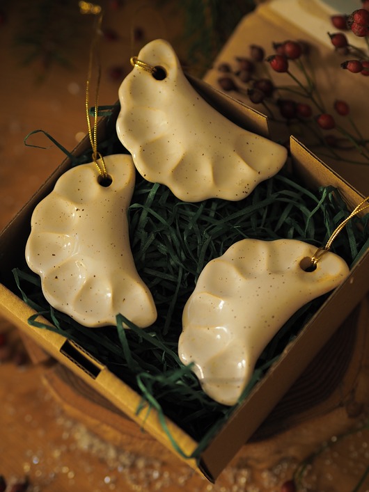 ozdoby choinkowe Pierogi na choinkę