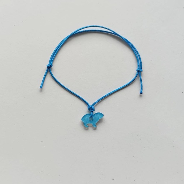 bransoletki na sznurku Kapibara bransoletka