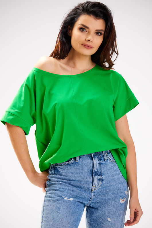 t-shirt damskie Bluzka C254