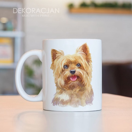 Kubek Z Nadrukiem Pies Yorkshire Terrier II Dekoracjan