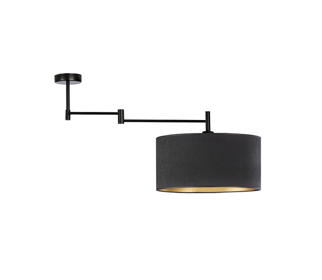 plafony Czarna lampa sufitowa na wysięgniku do kuchni LED RANGUN VELUR