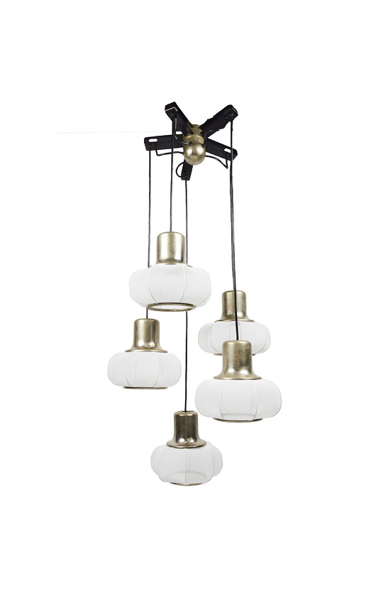 lampy wiszące Lampa kaskadowa, lata 70