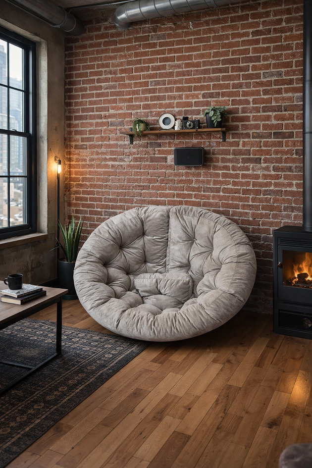 fotele Fotel Futon Siedzisko Poduszka podłogowa