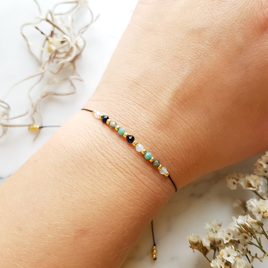 Morganit, labradoryt, spinel i amazonit Magneska