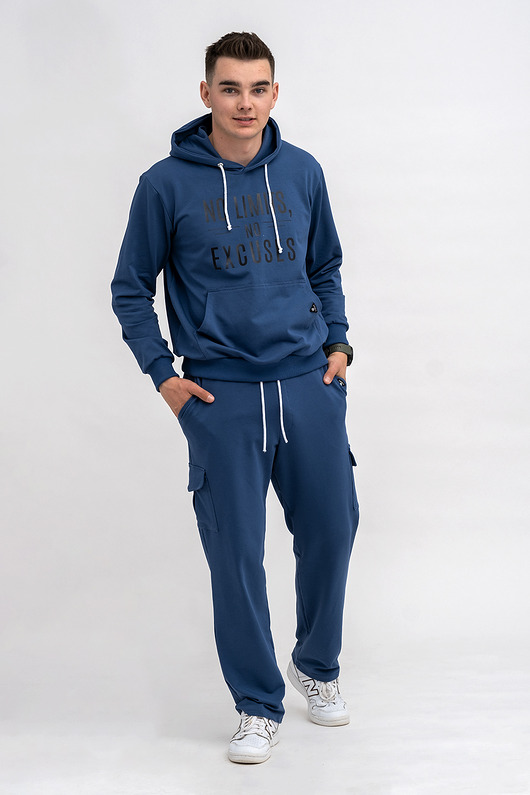 moda - inne Komplet dresowy męski   Z NADRUKIEM  DENIM