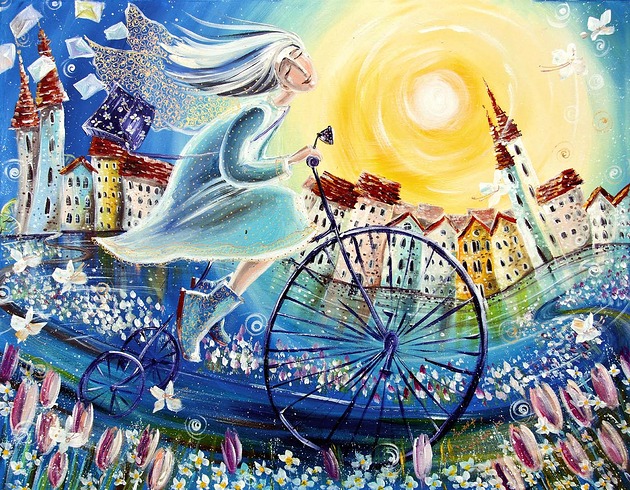 obrazy Poranek na dobre wiadomości. Giclee