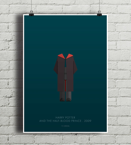 Harry Potter - plakat 50x70 cm minimalmill