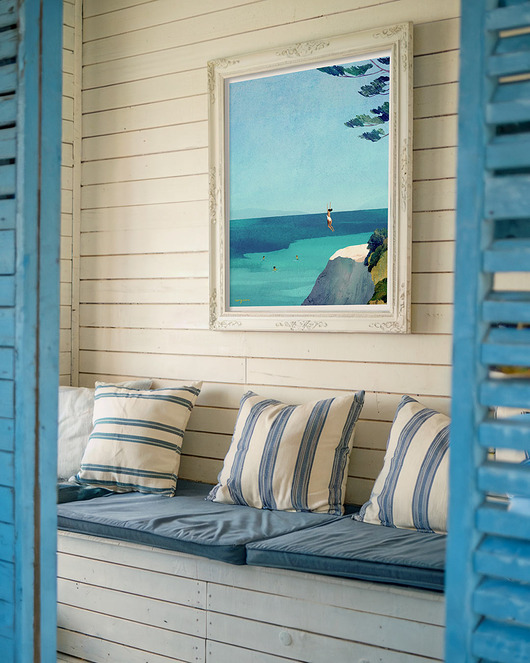 plakaty Plakat Letnie przyjemności - fine art