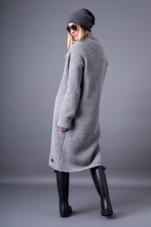 swetry damskie długi blezer/ wełna Parzona ostatnia sztuka