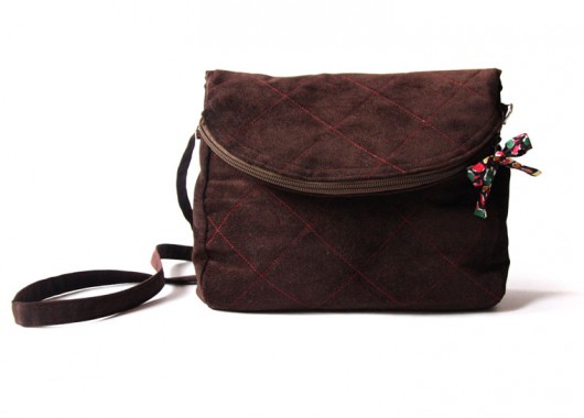 torebka midi - brown&red- zamówienie elfagado
