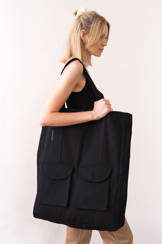 torby na ramię Torba duża z dwiema kieszeniami