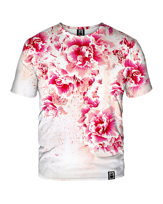 t-shirt damskie Damski T-shirt DR.CROW  Beautiful Flowes