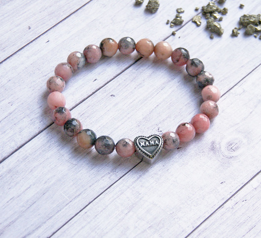 bransoletki z kamieni naturalnych Dla MAMY - pomysł na PREZENT :-) jadeit