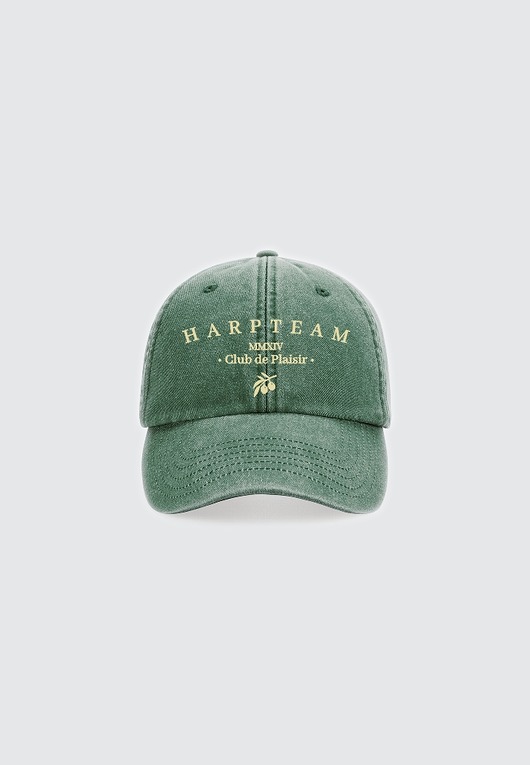czapki damskie Czapka z daszkiem VINTAGE zielona