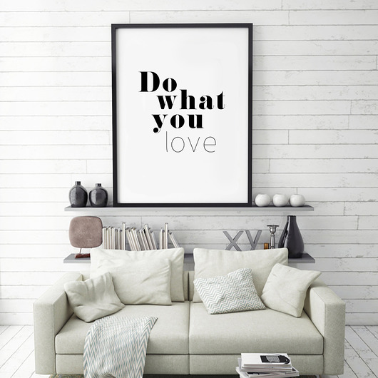 Do what you love | 50x70 cm Milo Mi