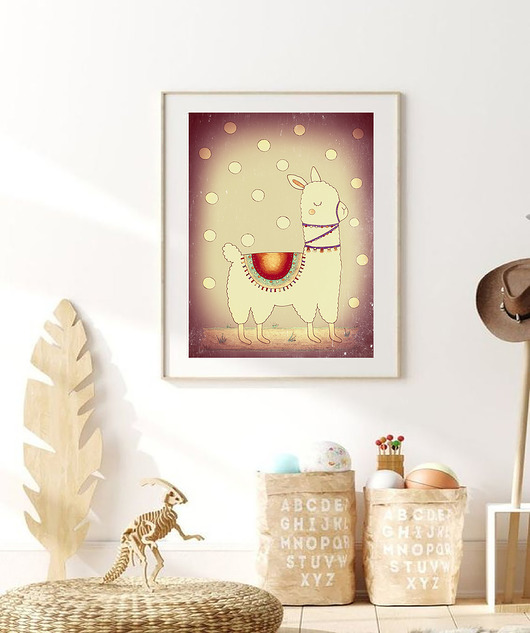 grafiki i ilustracje Lama