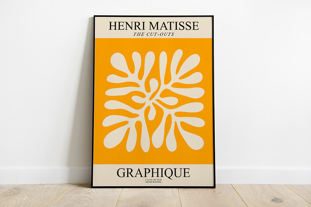 grafiki i ilustracje Henri Matisse, inspiracja, plakat wystawowy