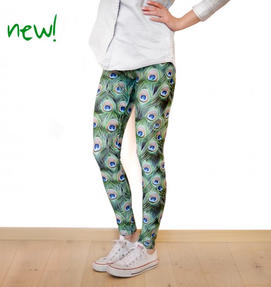 Legginsy PEACOCK FEATHER  roho clothing