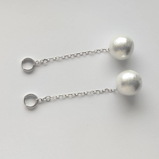 kolczyki z kamieniami Kolczyki OKRĄG