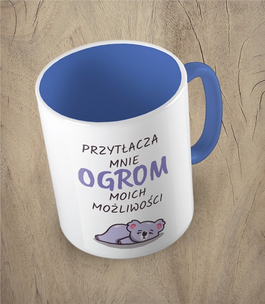 kubki Kolorowy kubek OGROM MOŻLIWOŚCI - KOALA - mix kolorów