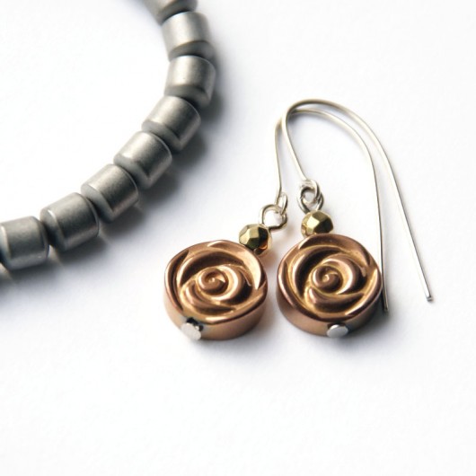 ROSES bransoletka & kolczyki :: hematyt SET I kaktusia