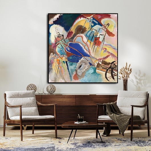 obrazy Kandinsky - dekoracja