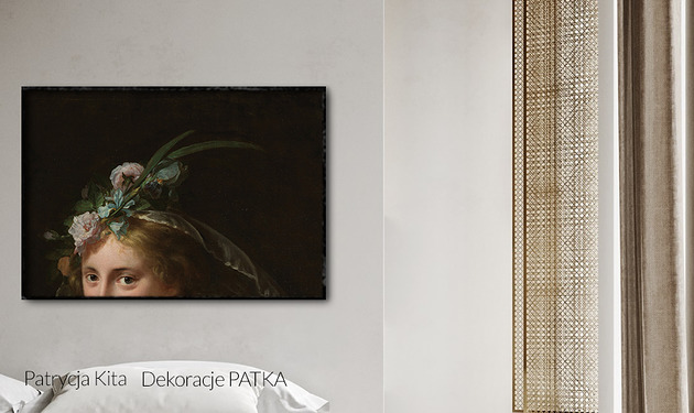 Plakat Madame Scarlett - Reprodukcja - dekoracje Dekoracje PATKA Patrycja Kita