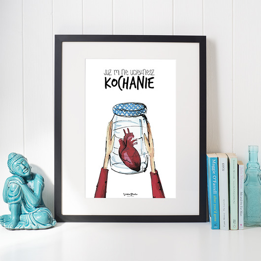 Plakat "Słoik" Joanna Klupś