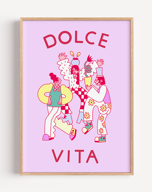 plakaty Plakat Dolce vita