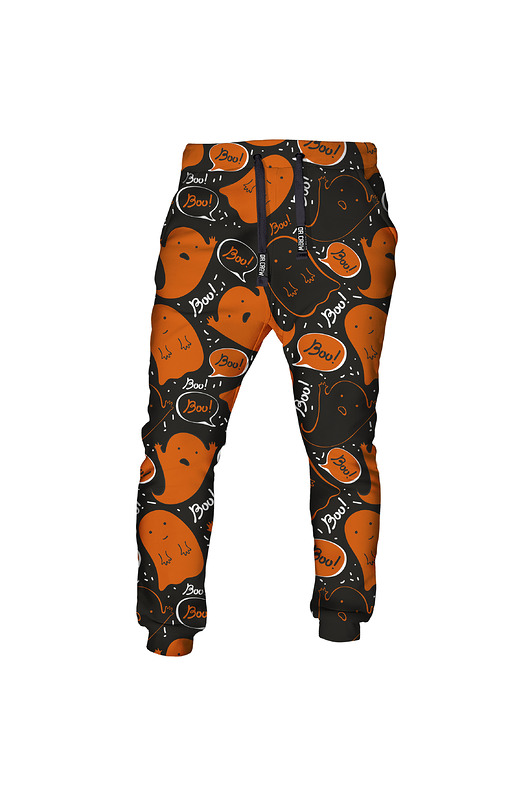 spodnie męskie DR.CROW Spodnie Fullprint Boo Ghost