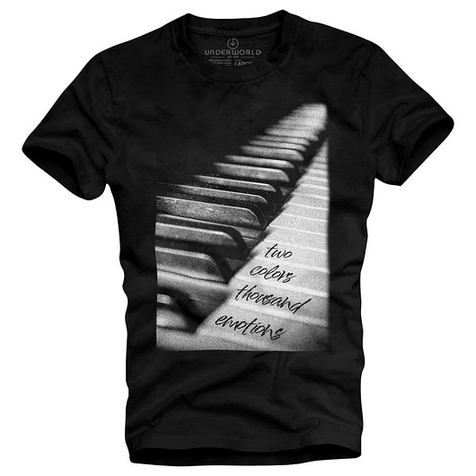 t-shirty męskie T-shirt męski UNDERWORLD Piano