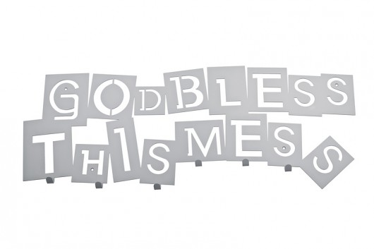 Wieszak HANGIT ''God bless this mess'' HANGIT