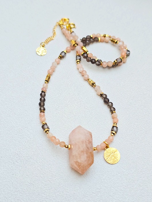 złote naszyjniki Naszyjnik  Słoneczny Vibe