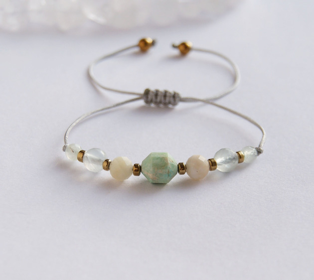 bransoletki z kamieni naturalnych WODNIK - zodiac collection - NEW