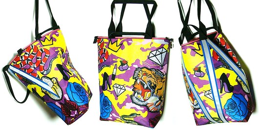 1131 art MIMA bag UNI & Szymon Kurpiewski print MIMAbags