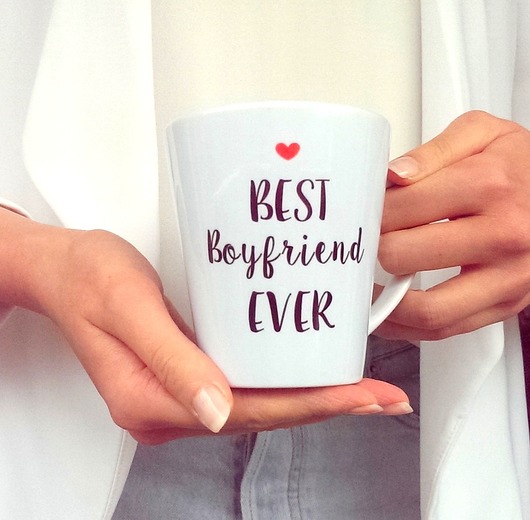 Kubek Latte  BEST BOYFRIEND FarrowDesign