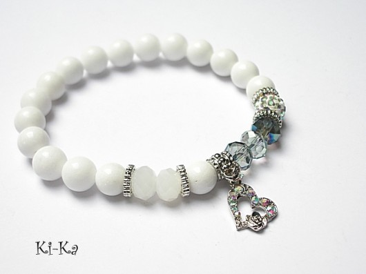 KOLEKCJA  RICH - White heart KiKa pracownia