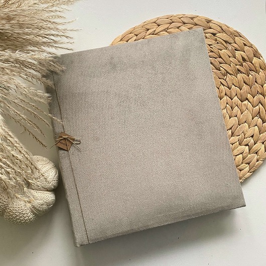 notatniki i albumy Album welurowy -czarne karty