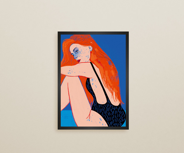 Plakat Migawki Natka Wieczorek ilustracje