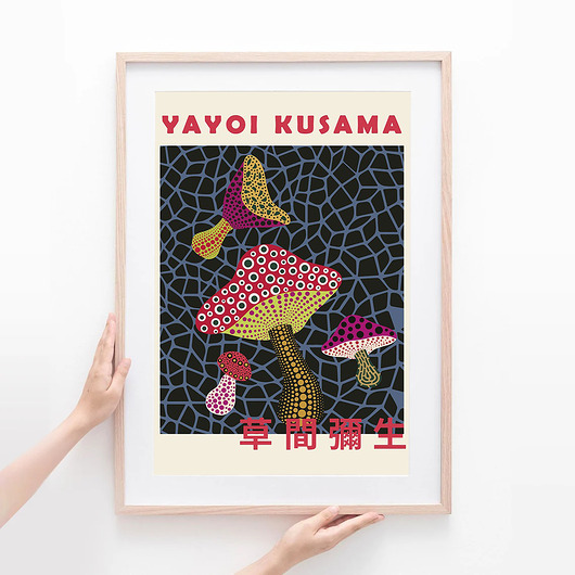 plakaty Plakat Grzybowa fantazja Yayoi Kusama