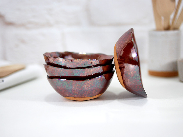 Ceramiczna miseczka na drobiazgi lub kuchni 10FingersArt
