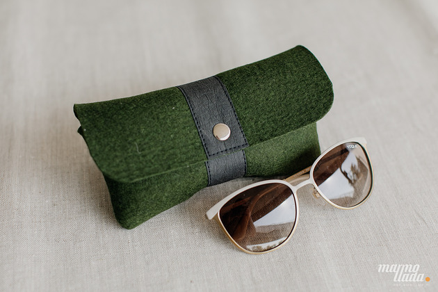 etui na okulary Marmollada - etui filcowe NA OKULARY leśne + C