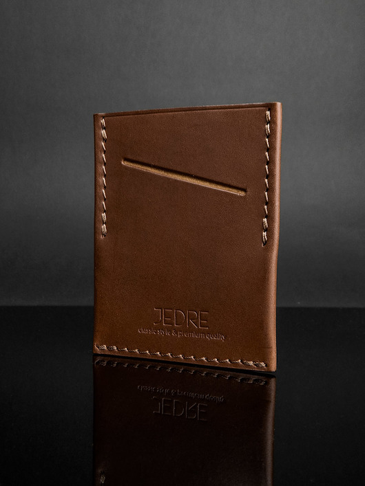 portfele męskie Handy Billfold - Jasny Brąz