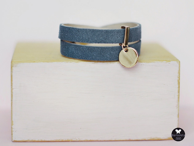 grey gold ring barboleta